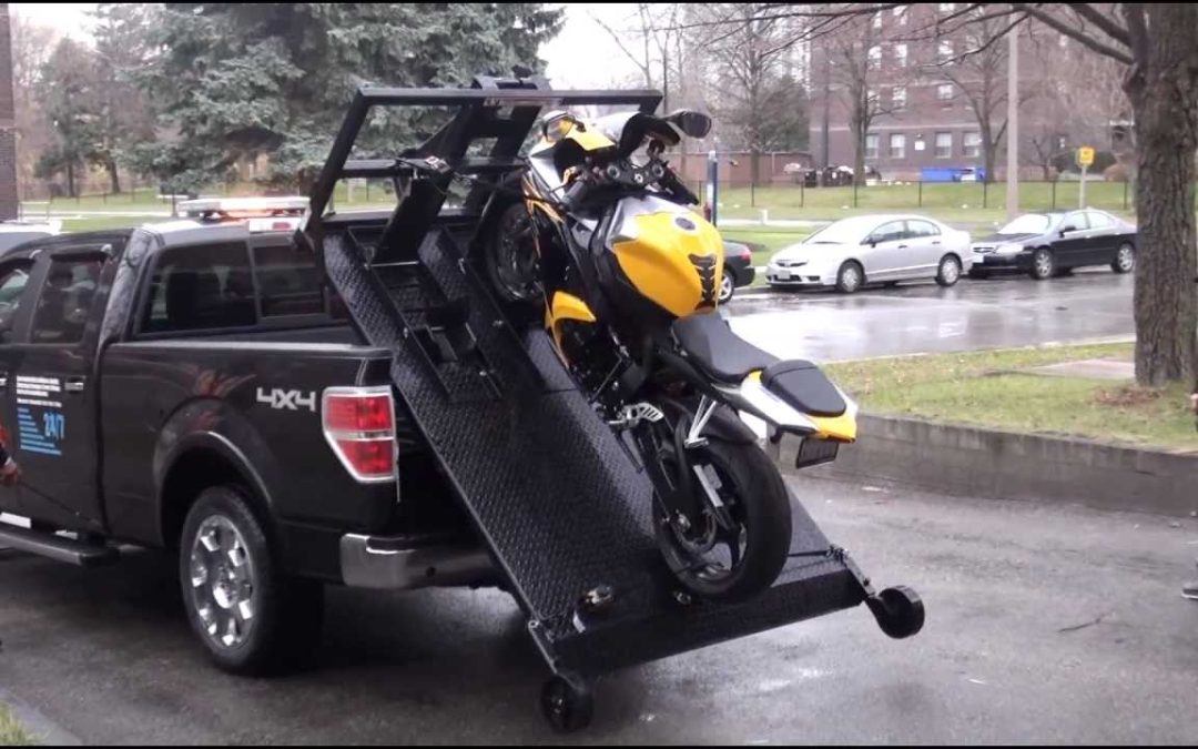 motorcycle towing tips